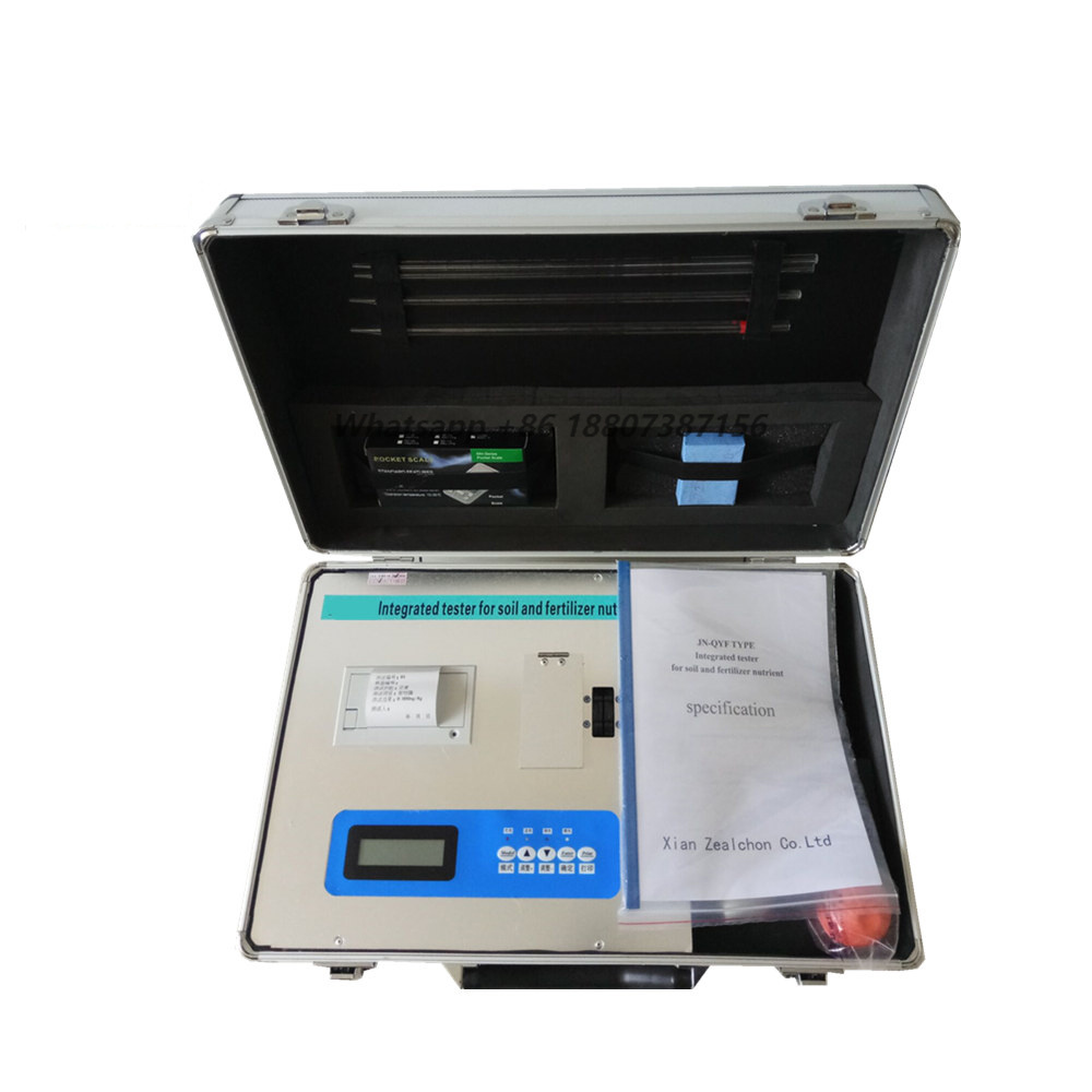 Soil Test Digital - Digitaler Hochpräzisions-Flüssig-NPK-Dünger Boden-Spurenelement-Nährstofftester mit pH-Testfunktion IP55-Schutz