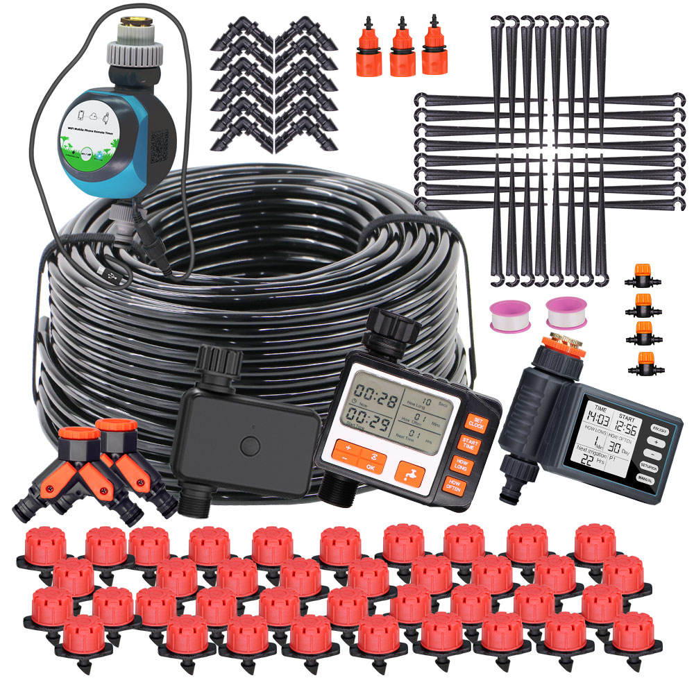 Smart Garden Technology - 50-5m 1/4 ''Schlauch verstellbare Tropfer automatisches