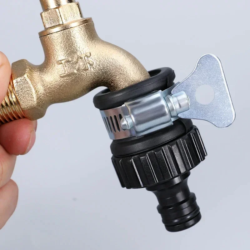 Smart Garden Hose - 1/2 Stück Langlebiger Universeller Wasserhahn-Adapter Kunststoff-Schlauchanschluss