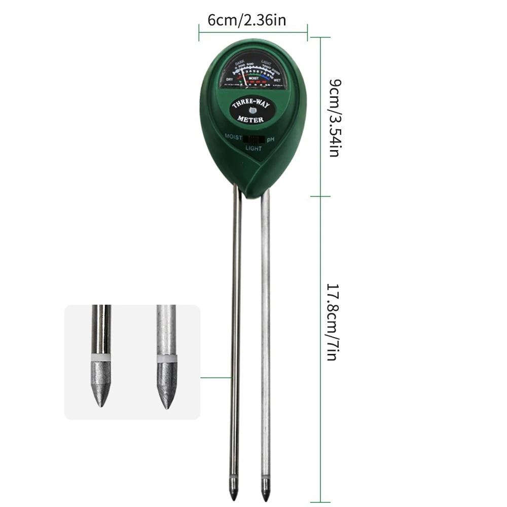 3-in-1 Boden-pH-Messgerät Sonn – Soil Test Digital Bewertung und Preis