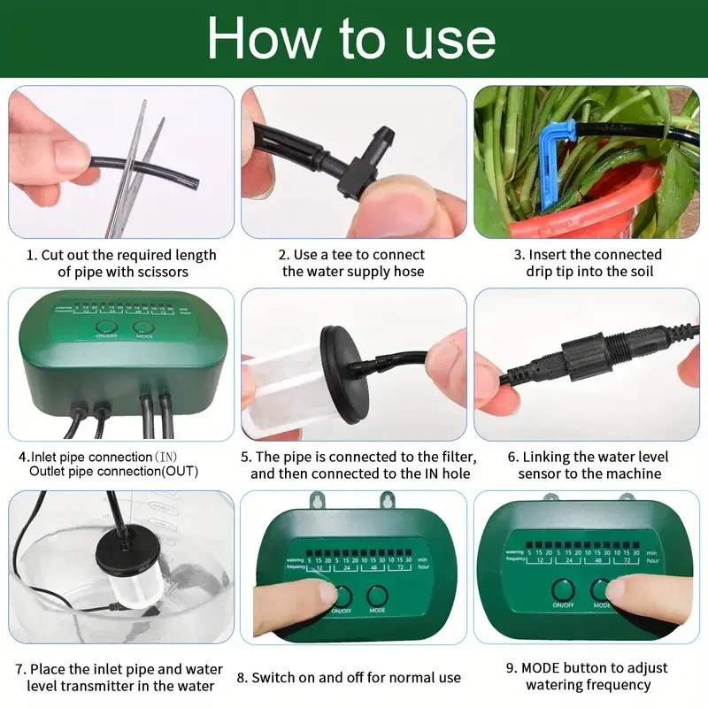 Intelligentes Solarbewässerung – Smart Garden Watering Bewertung und Preis